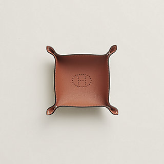Mises et Relances Desk mini change tray - Orange | Hermès USA
